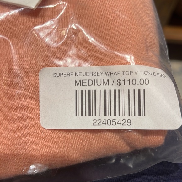 LAINA Rauma szM Superfine Jersey Wrap Top - Picture 2 of 9